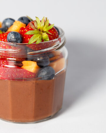 sund dessert, low fodmap, glutenfri, banan, peanutbutter, kakao, sund slik