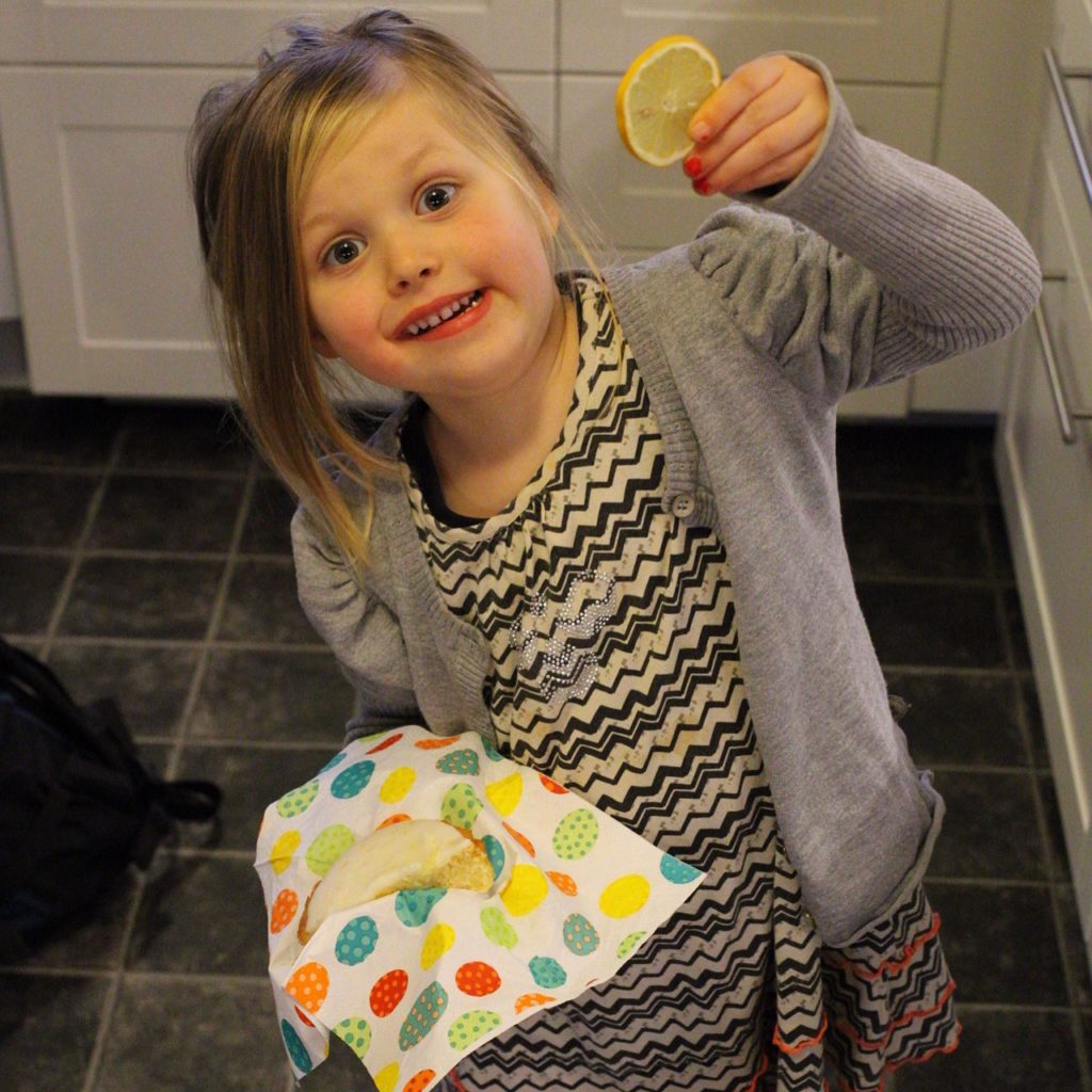 glutenfri citronmåne