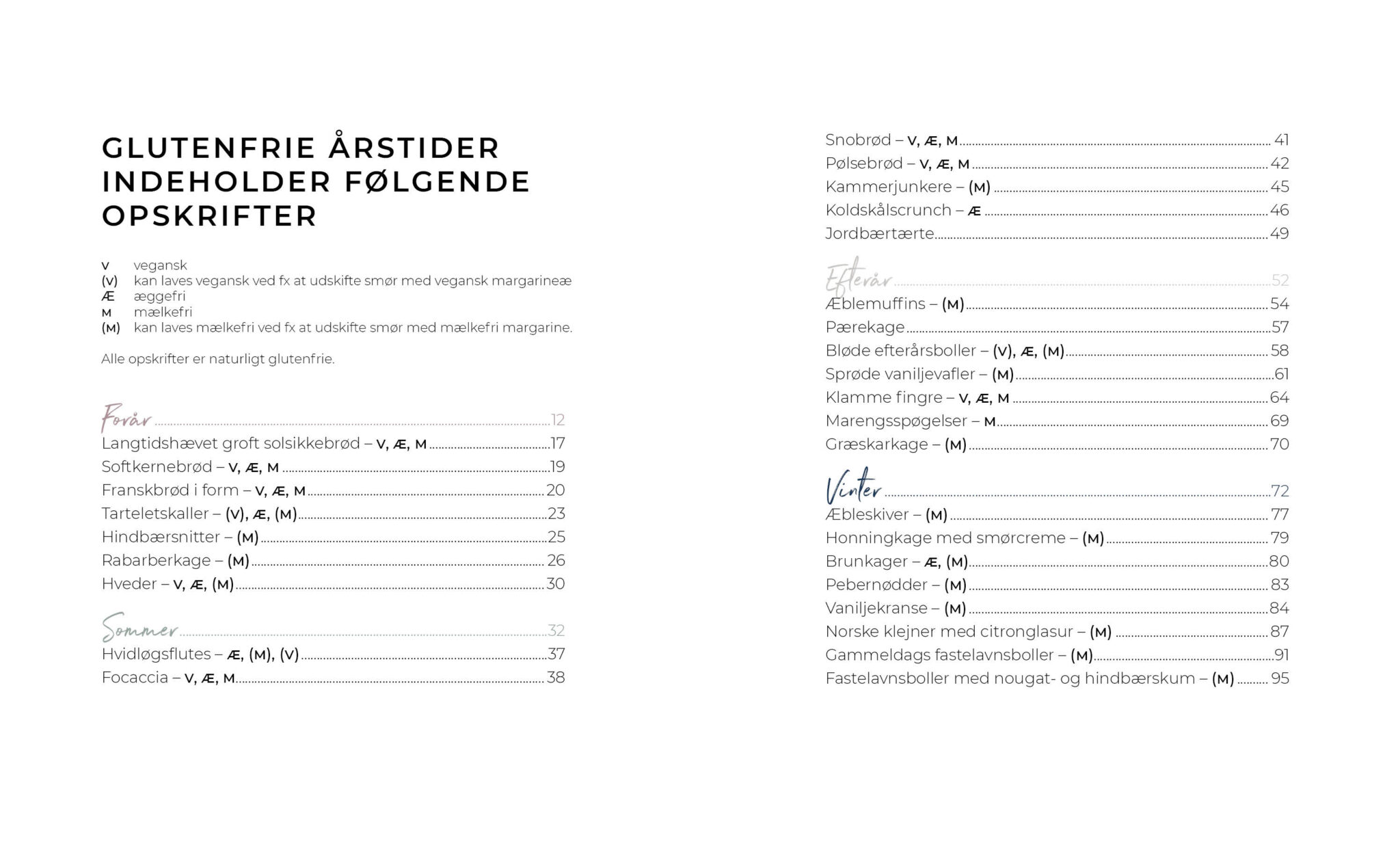 Glutenfrie Årstider - allergen glutenfrie årstider
