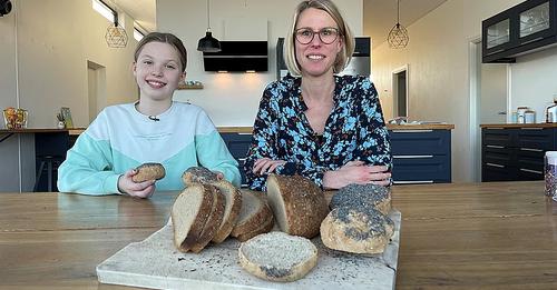 Karina Baagø fortæller om glutenfri brød og glutenallergi i TV Midtvest