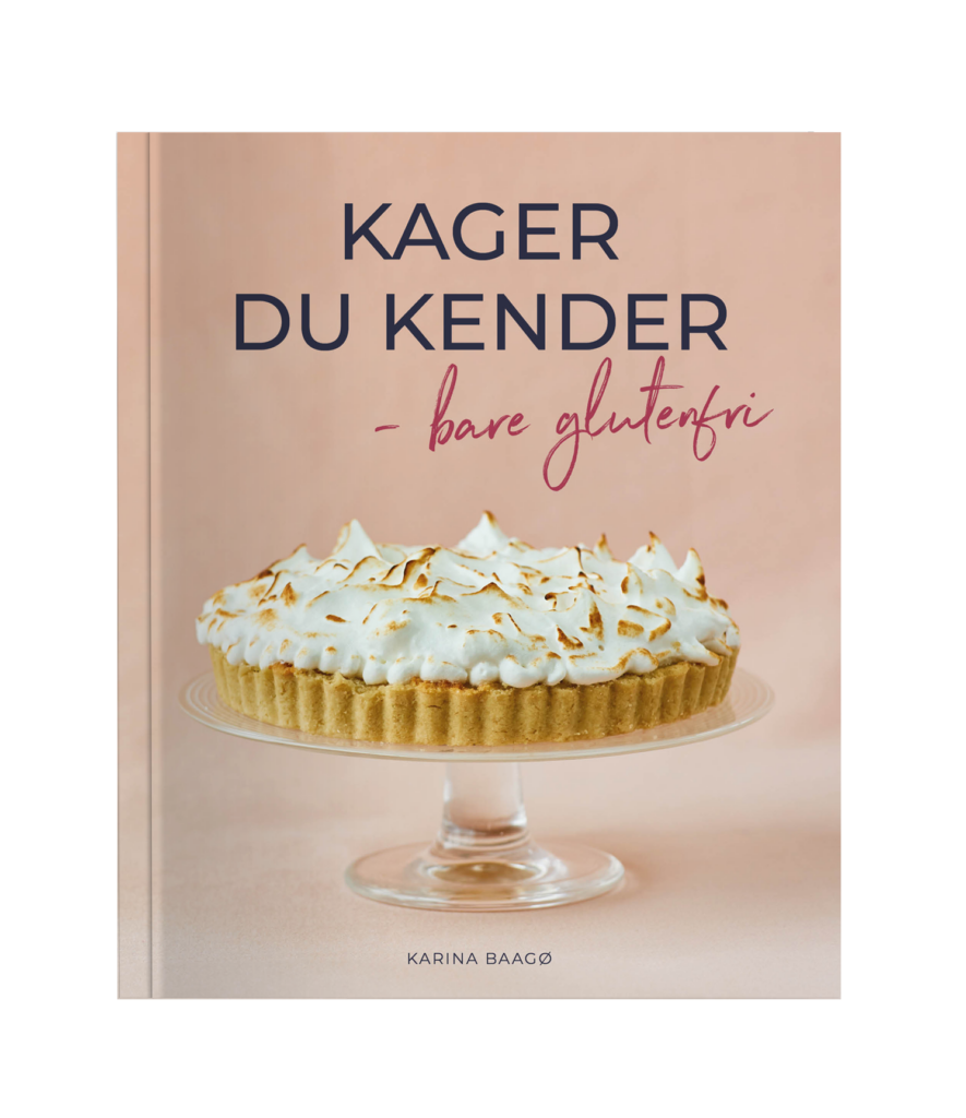 Forsiden på "Kager du kender - bare glutenfri"