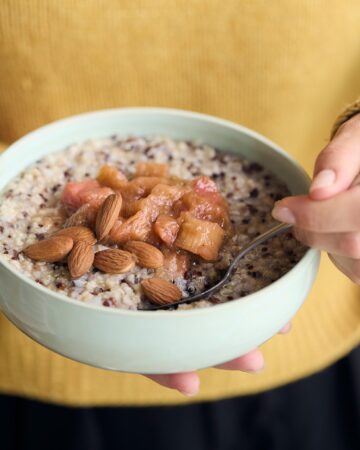 glutenfri femkornsgrød fra bogen glutenfri morgenmad